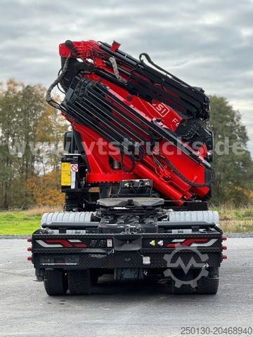 Lastbilsmonterad kran MERCEDES-BENZ Actros MP3 2650 6x4 Fassi F600