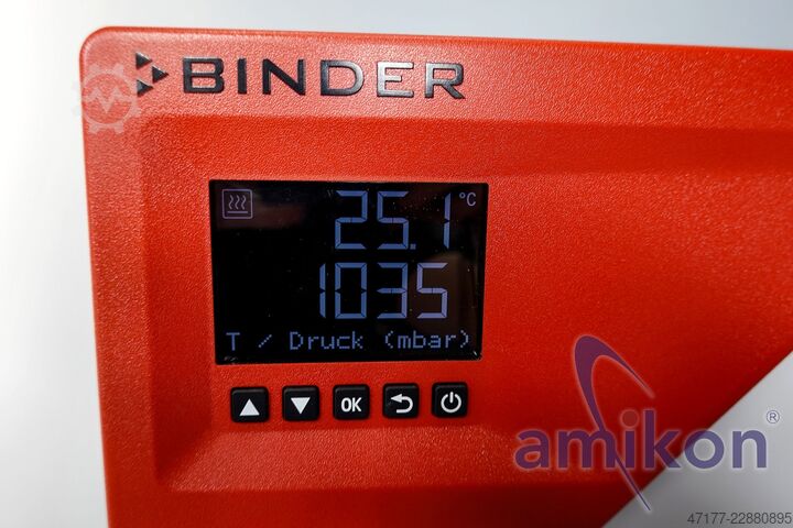 BINDER VD 56 vákuumszárítószekrény 220°C + VD-M 53 VAP 1 vákuumszivattyú 2023 Binder BINDER VD 56 + VD-M 53