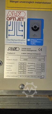 Stasjonært avsugsanlegg og avsugsrør AL-KO THERM GmbH PROFI-JET BG 2