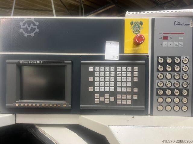 Sylindrisk slipemaskin Studer S30