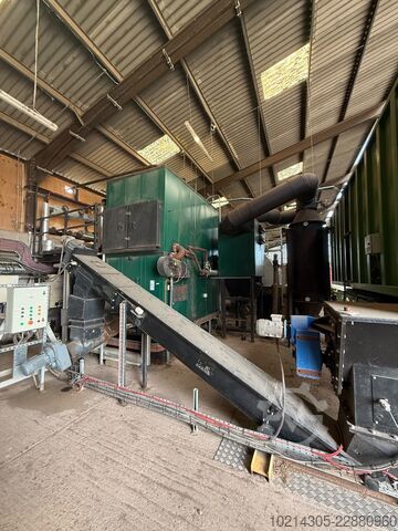 محطة غلاية بخارية تعمل على الكتلة الحيوية 2017 BINDER / HERZ Biomass Steam Boiler Biomass Steam Boiler + Steam Accumulator