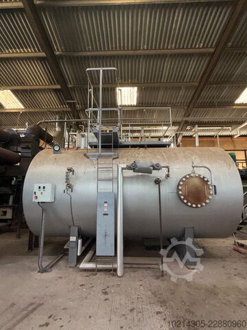 محطة غلاية بخارية تعمل على الكتلة الحيوية 2017 BINDER / HERZ Biomass Steam Boiler Biomass Steam Boiler + Steam Accumulator
