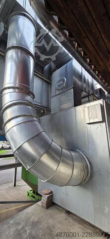 Industriell utsugningsanläggning med värmeåtervinning AAGAARD / FINNROSE Aagaard AVD 40 HF/240