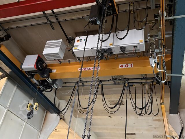 Hallenkran overhead crane, 4000 kg, year 2012, 4.3 m Konecranes 