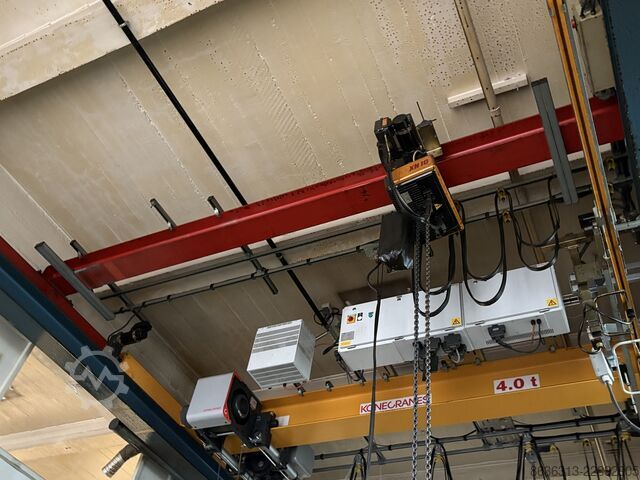 Hallenkran overhead crane, 4000 kg, year 2012, 4.3 m Konecranes 