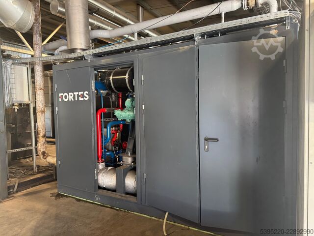 Silnik gazowy Fortes CHP unit 140 kW el Hyundai GV222Ti / Nidec Leroy Somer LSA