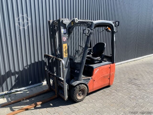 Carretilla eléctrica de 3 ruedas Linde E14-01