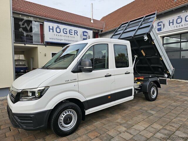 Sonderausbau-Transporter MAN TGE 3.140 Doka L3 Dreiseitenkipper Facelift