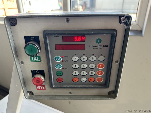 آلة صنفرة شريطية من نوع Zimmerman VBZ250 Zimmerman VBZ250