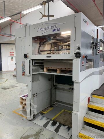 Máy dập khuôn / máy cắt khuôn BOBST SPanthera 106 LE