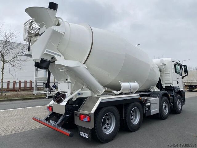 搅拌机 MAN TGS 35.360 8x4 BB | mixer 10 m3 | Liebherr | 37 T