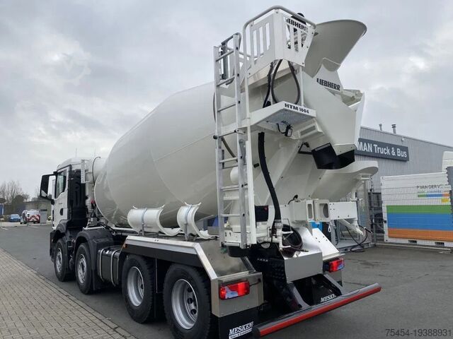 搅拌机 MAN TGS 35.360 8x4 BB | mixer 10 m3 | Liebherr | 37 T