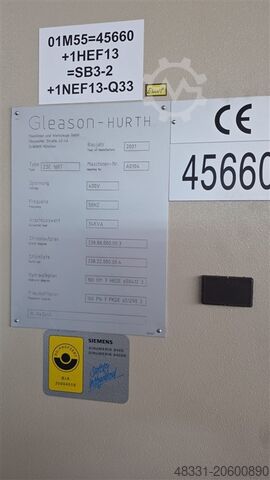 Gear Shaving Machine GLEASON-HURTH ZSE 160 T