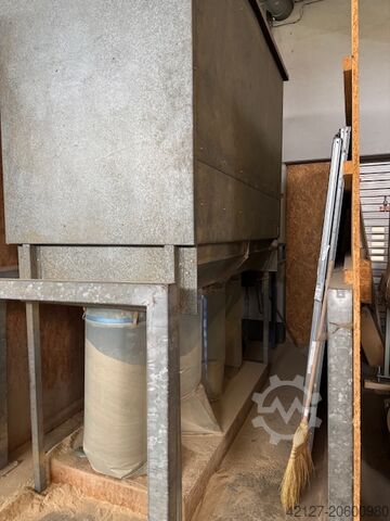 Stationary extraction system with fan Nestro ASA 4 Sack