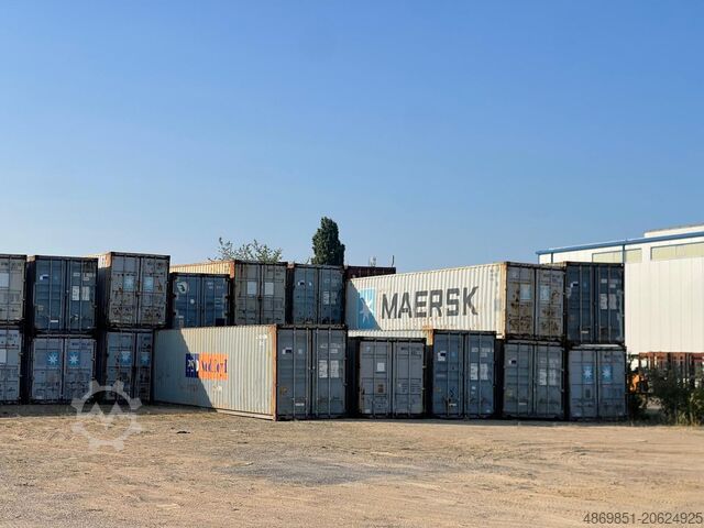 Merikontti  40DV Seecontainer 40DC Lagercontainer
