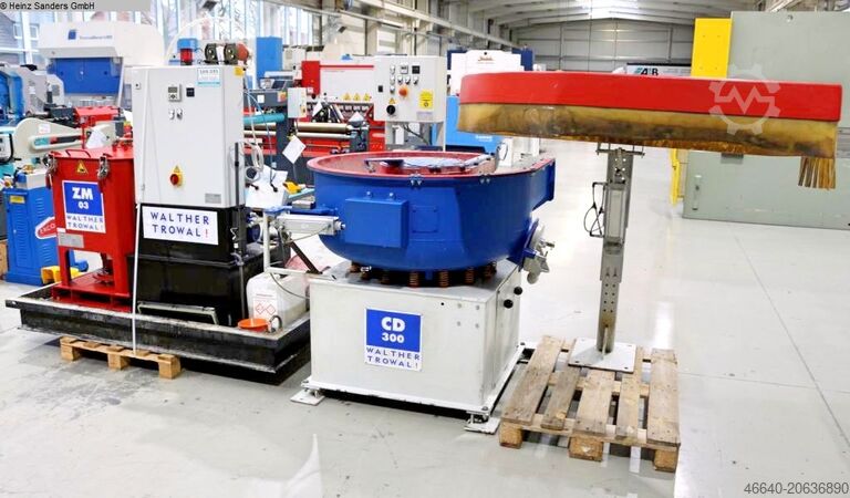 Trowalisiermaschine WALTHER TROWAL CD 300 / ZM 03 ECO