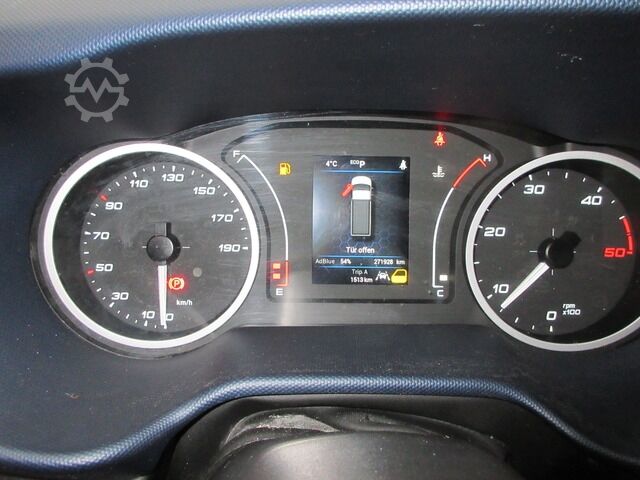 帘式货车 iveco Daily 72-180 Hi-Matic Koffer 6,05 m LBW