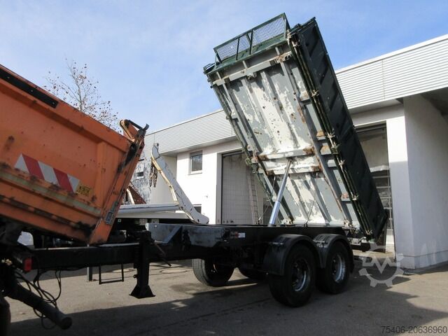 自卸式拖车 reisch Tandem Kippanhänger RTDK-18