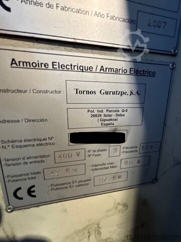 TORNO CNC GURUTZPE A 1200 CNC