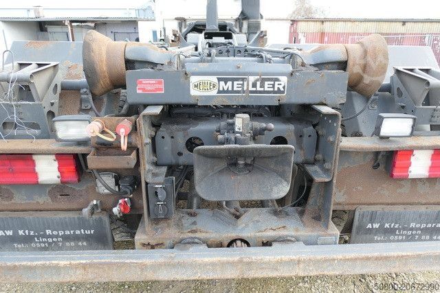 Roll-off tipper truck MERCEDES-BENZ 2641 Actros 6x4, Meiller RK20.65, 3 Pedale,Blatt