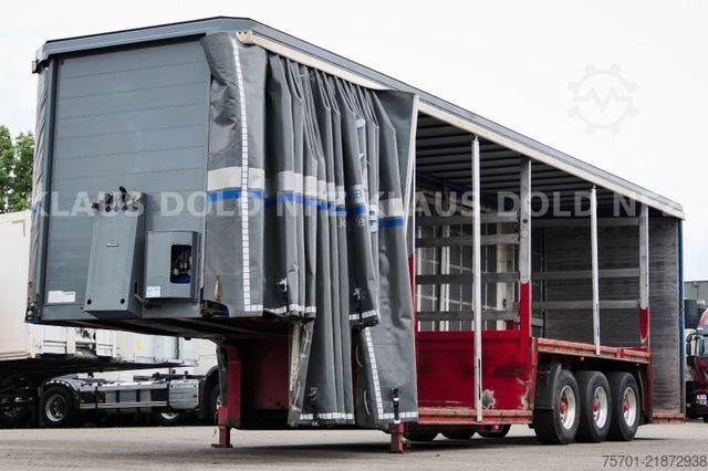 Dzērienu puspiekabe KEMPF SPG34/3 Getränke Curtainsider Schiebeplane