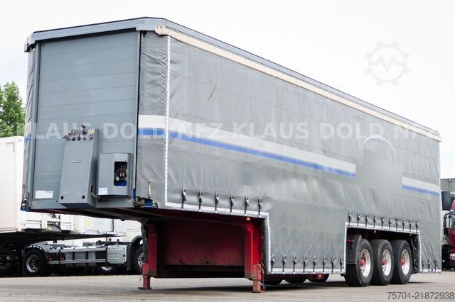 Dzērienu puspiekabe KEMPF SPG34/3 Getränke Curtainsider Schiebeplane