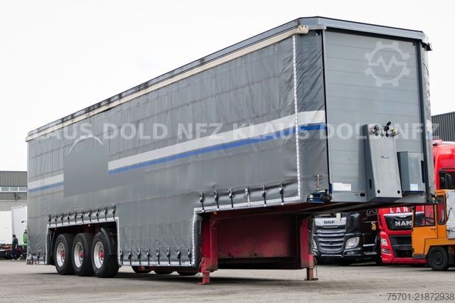 Dzērienu puspiekabe KEMPF SPG34/3 Getränke Curtainsider Schiebeplane