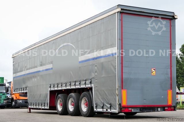 Dzērienu puspiekabe KEMPF SPG34/3 Getränke Curtainsider Schiebeplane