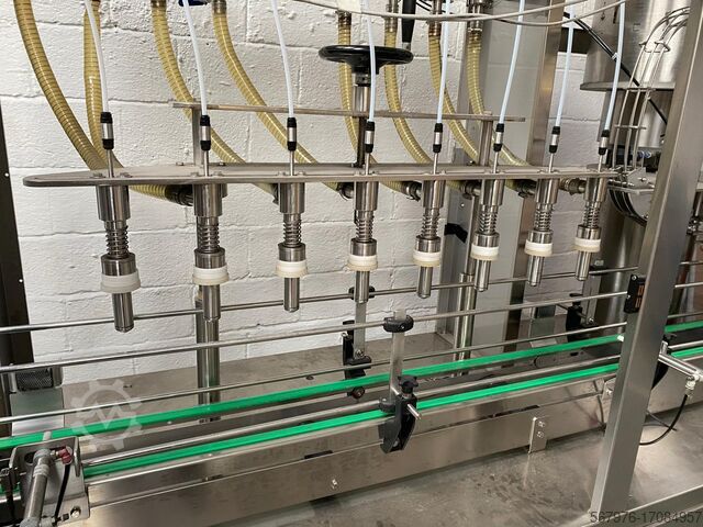 Stroj za proizvodnju pića Canellitech Srl 8-1 Automatic Inline Filler / Capper