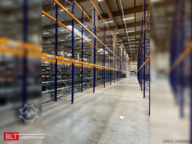 Polica za teške uvjete rada 75,6 lfm Jungheinrich MPB Palettenregale H:645cm 1800kg Fachlast Schwerlastregale