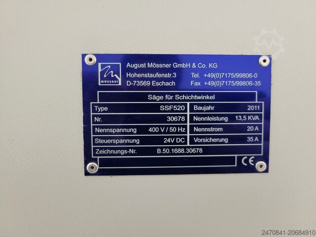 Bandsåg Mössner SSF520