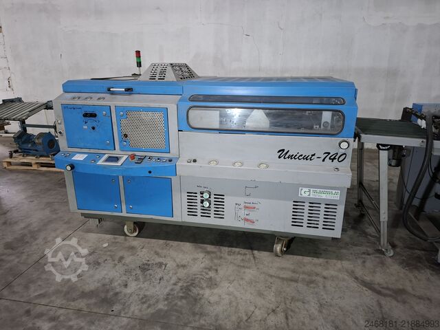 Unicut 740 snitter og pakkemaskin Unigraphica Unicut 740 i S-74-3