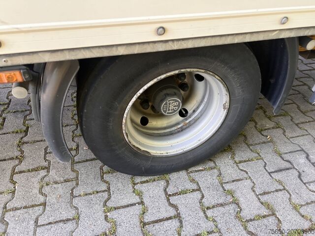 Open trailer with tarp Ackermann Z-KA-F10.5/7,5 1 Achs Planenanhänger 10,5 t GG