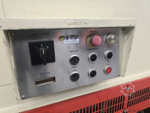 Cisaille guillotine hydraulique Luther Werke TS H 30 6