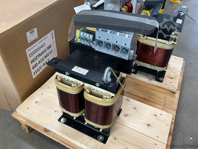 Transformateur 380V (55A) - 44V (460A) R.Hogenkamp UI 210/c-3LK
