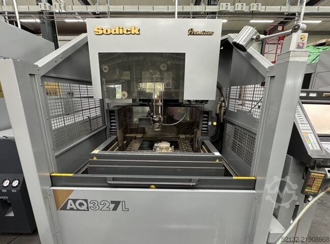 Wire eroding machine Sodick AQ537L, AQ 327L und AG 60L