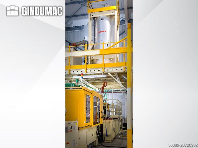 Máquina de moldagem por injeção eléctrica Husky Hypet 120