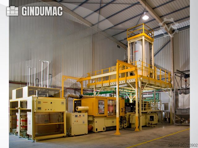 Máquina de moldagem por injeção eléctrica Husky Hypet 120