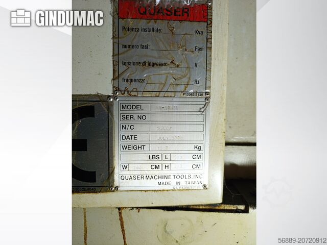 Vertikala Fleroperationsmaskiner Quaser MV 204 II