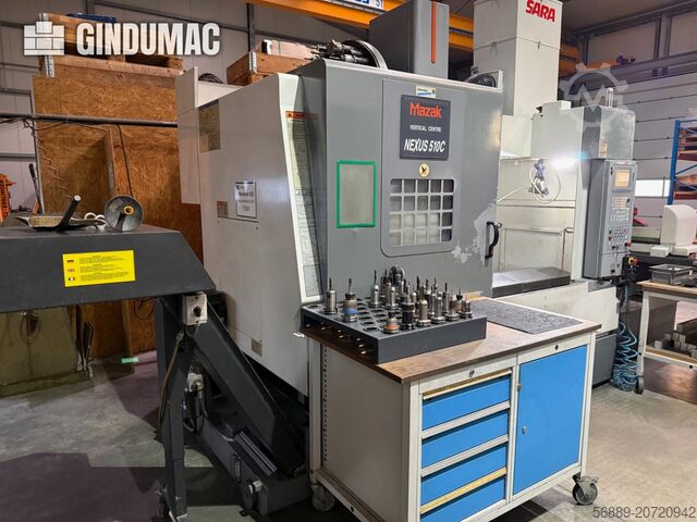Vertikala Fleroperationsmaskiner Mazak VCN 510C