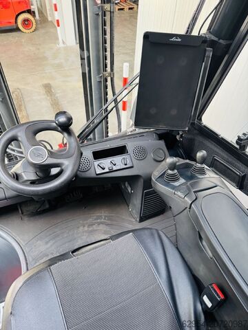 Chariot élévateur à fourche diesel Linde H 50 D-02 EVO Kabine STVO ZVG Klima