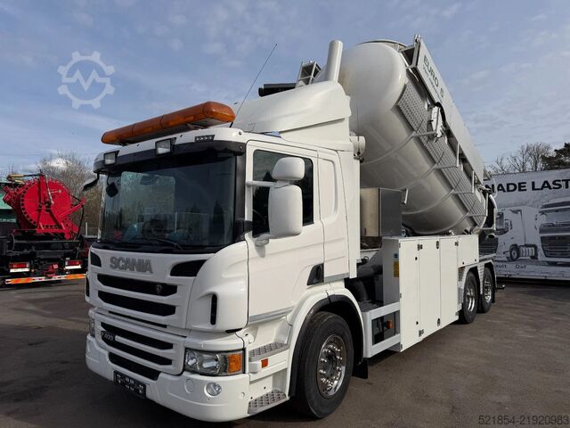 Xe hút Scania P400 14,5m3 Dry-Vacuum (Only 298h), 2013
