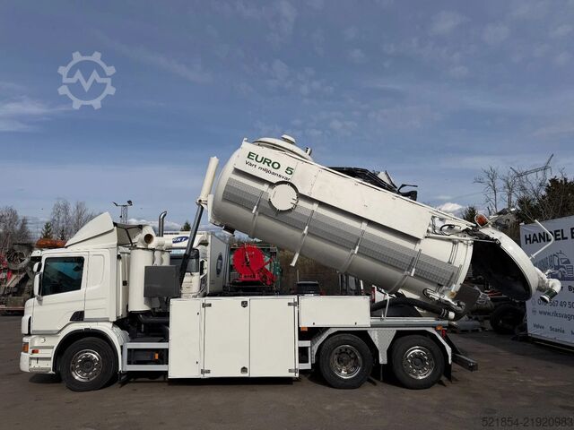 Xe hút Scania P400 14,5m3 Dry-Vacuum (Only 298h), 2013