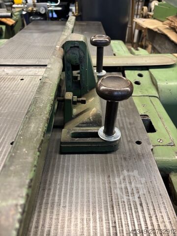 ジョインターと厚みプレーナーの組み合わせ Halbritter