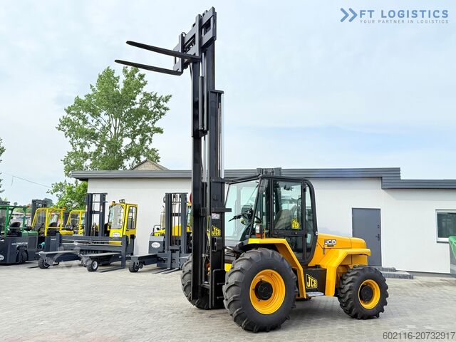 不整地フォークリフト JCB 940 / TRIPLEX 4500 / FREE-LIFT NEW TIRES