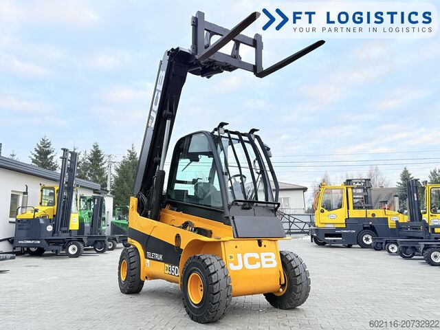 テレスコピックローダ JCB TLT 35D 4X4 CABIN POSITIONER NEW TIRES
