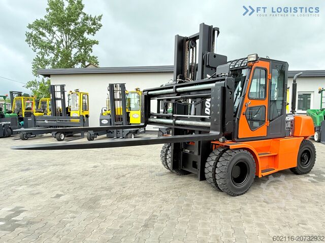Fyrhjulig gaffeltruck DOOSAN 70 / DUPLEX / FORK 2500MM / POSITIONER