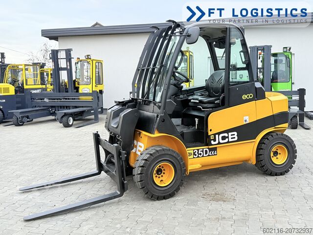 テレスコピックローダ JCB TLT 35D 4X4 CABIN POSITIONER NEW TIRES