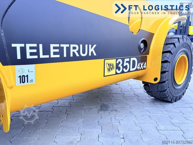 Teleskopisk hanterare JCB TLT 35D 4X4 CABIN POSITIONER NEW TIRES