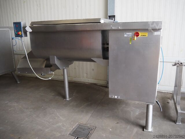 Malaxor cu palete cu două axe Risco RS 750